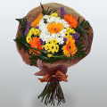 karisik mevsimsel buket  Bayburt uluslararası çiçek gönderme 