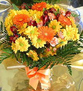  Bayburt hediye çiçek yolla  karma büyük ve gösterisli mevsim demeti 