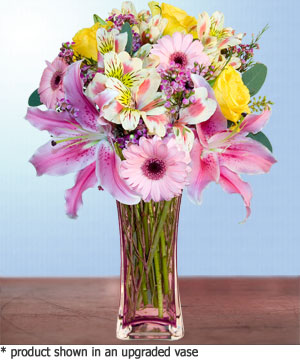 Anneme hediye karisik cam mevsim demeti  Bayburt internetten çiçek siparişi 