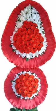  Bayburt online çiçek gönderme sipariş  Çift katlı kaliteli düğün açılış sepeti