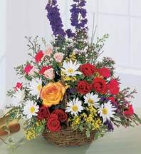  Bayburt online çiçekçi , çiçek siparişi  Mevsim çiçekleri sepeti